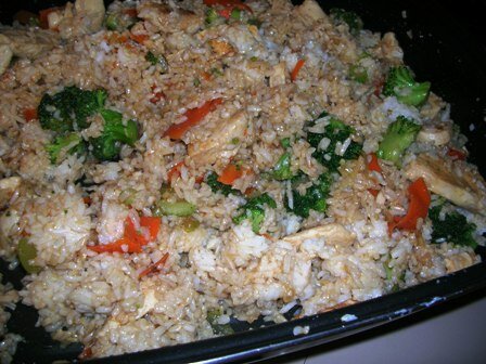 fried-rice1 fried rice1 Fried Rice with Chicken and Broccoli